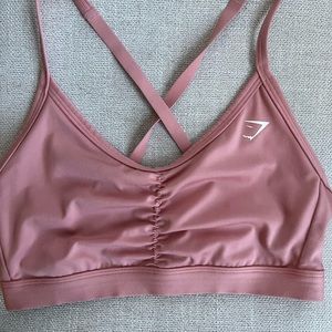 Gymshark| Ruched sports bra